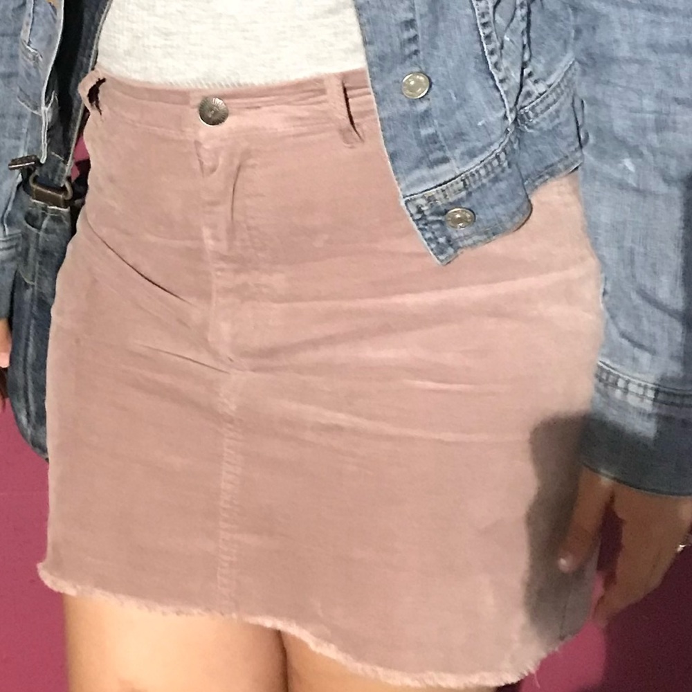 Light pink skirt